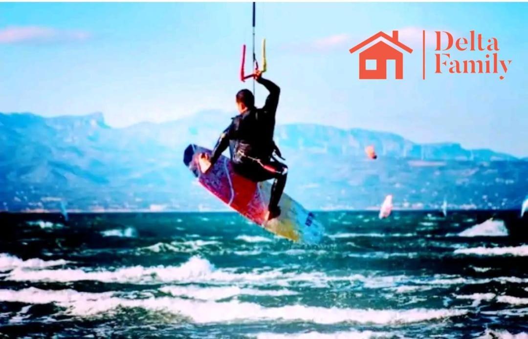 Apartment Deltafamily ¡ Barbacoa,piscina, Wifi Chromecast !! Els Muntells